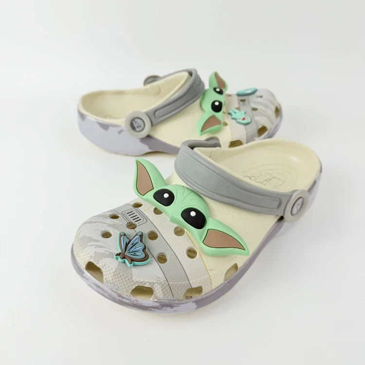 Crocs Baby Yoda Beige Clogs