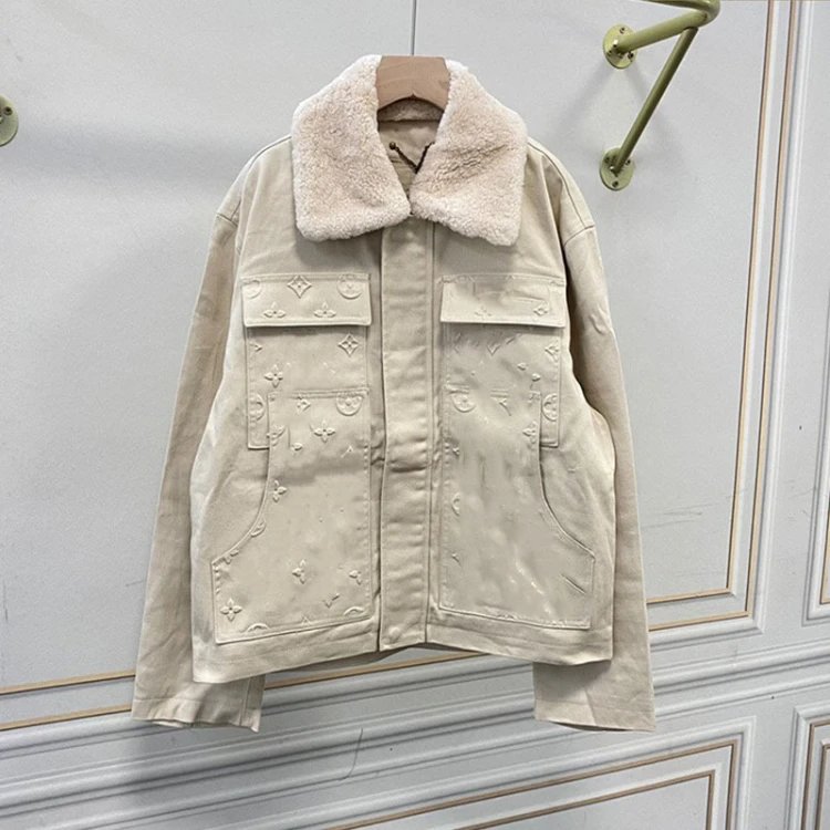 Louis Vuitton Monogram Embossed Jacket