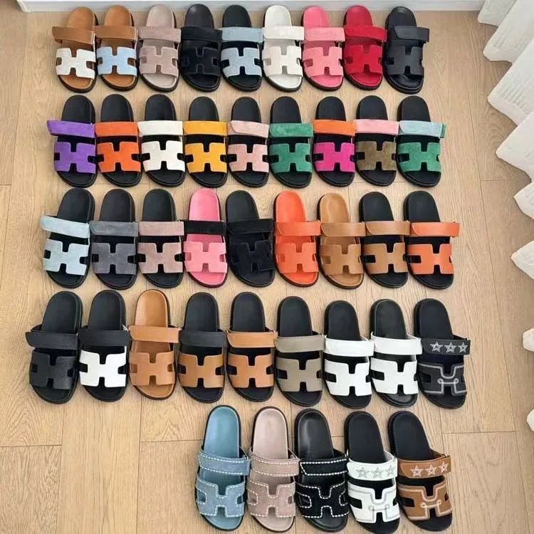 Hermes H-Strap Slippers