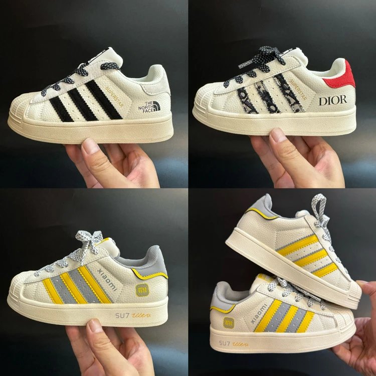 adidas Originals Kids Superstar Platform Sneakers Collection - 007198