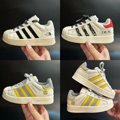Adidas Superstar Sneakers [3 styles]