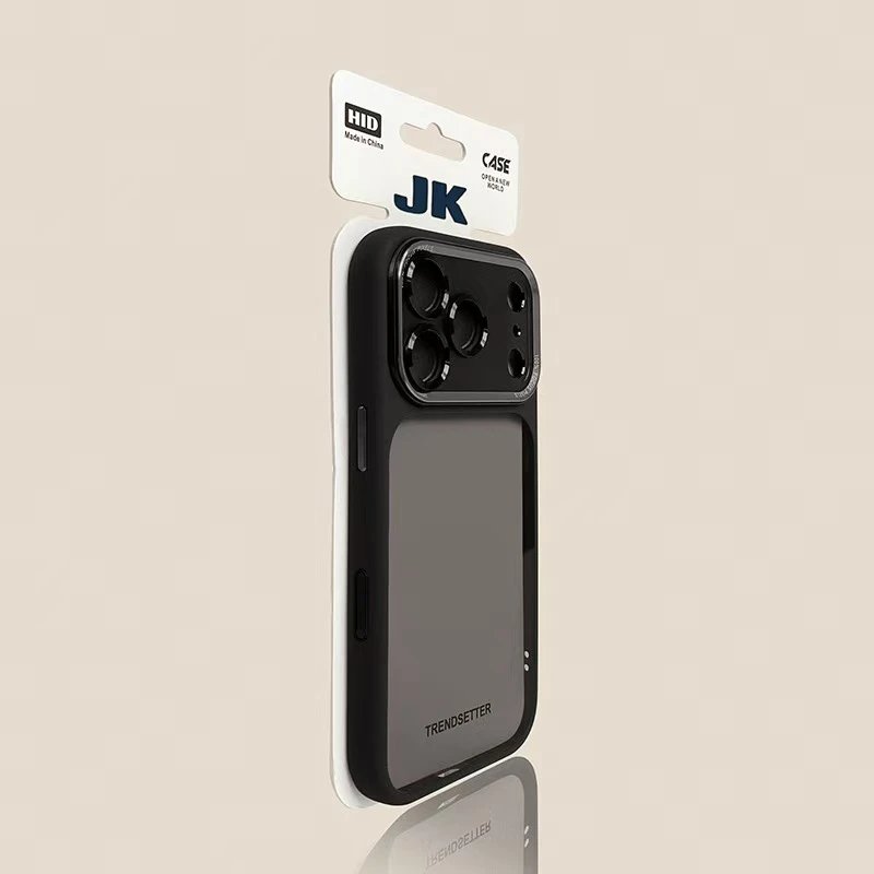 Metal lens (black) with a black backplate—truly resists yellowing.