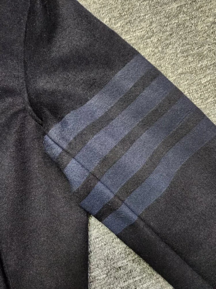 Thom Browne Jackets Four-bar zip bomber jacket image 7