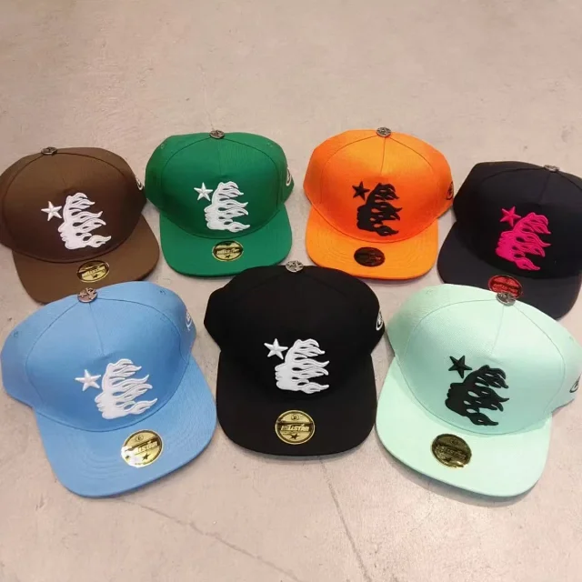 Hellstar Hats Embroidered Star and Flame Graphic product detail image 4