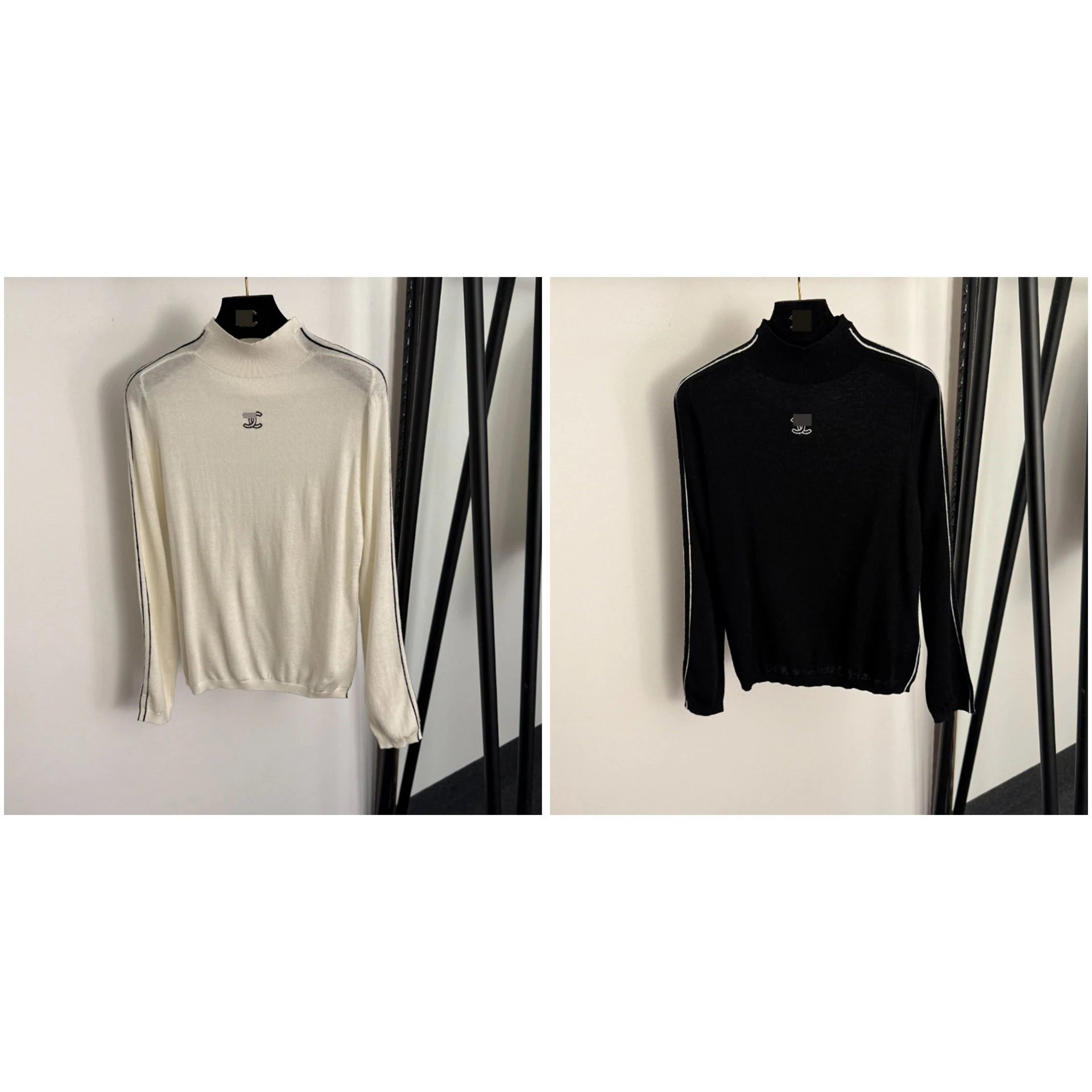 Chanel Logo Embroidery Sweater