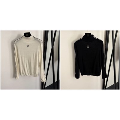 Chanel CC Logo Turtleneck Sweater [2 styles]