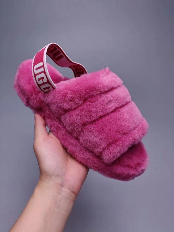 UGG Slippers Fluff Yeah Slide — 5119 Rose Red