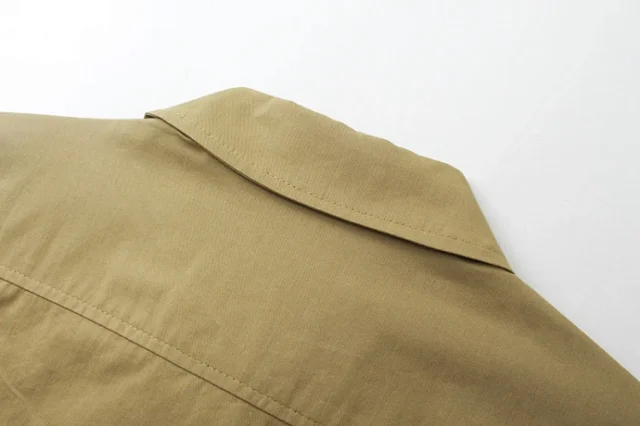 C.P. Company Shirts Zip-Front Lens Sleeve Shirt product detail image 3