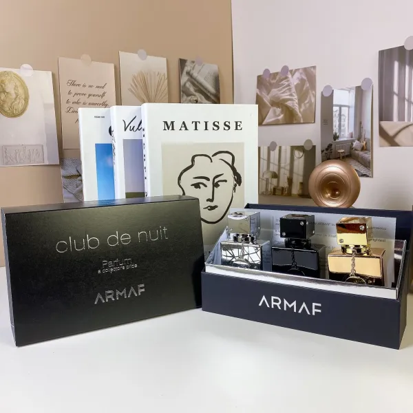 Design Armaf Club De Nuit Sillage Silver, Intense Man Black, and Milestone Gold Perfume - 2