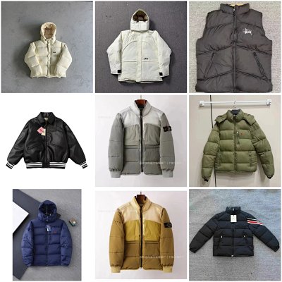 Assorted Premium Puffer & Hybrid Jackets [40 styles]