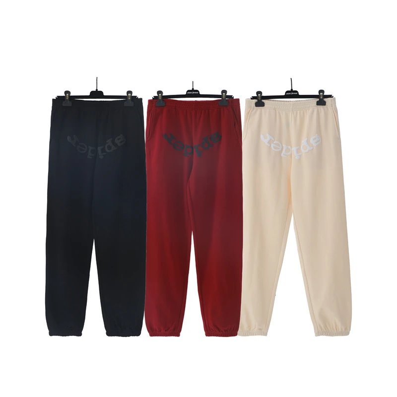 Sp5der Spider Web Foam Print Pants
