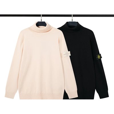 Stone Island Turtleneck Knit Sweater [2 styles]