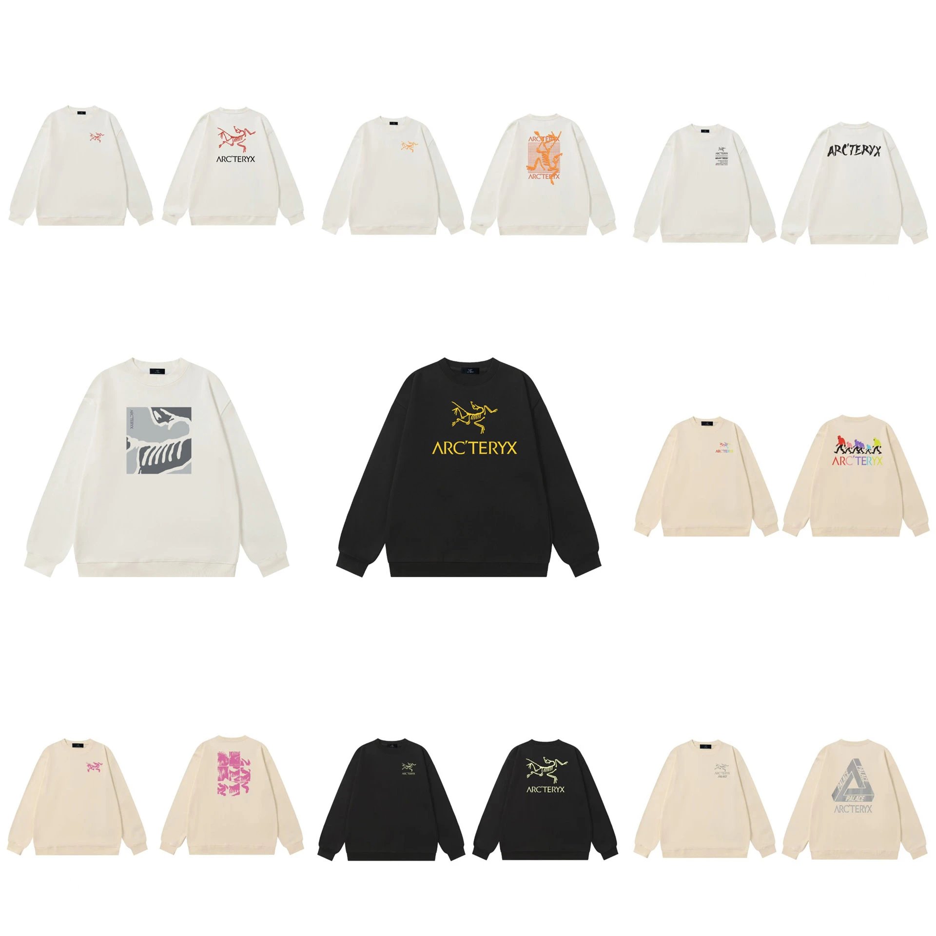 Arc'teryx Multi Graphic Crewneck Sweatshirt Collection