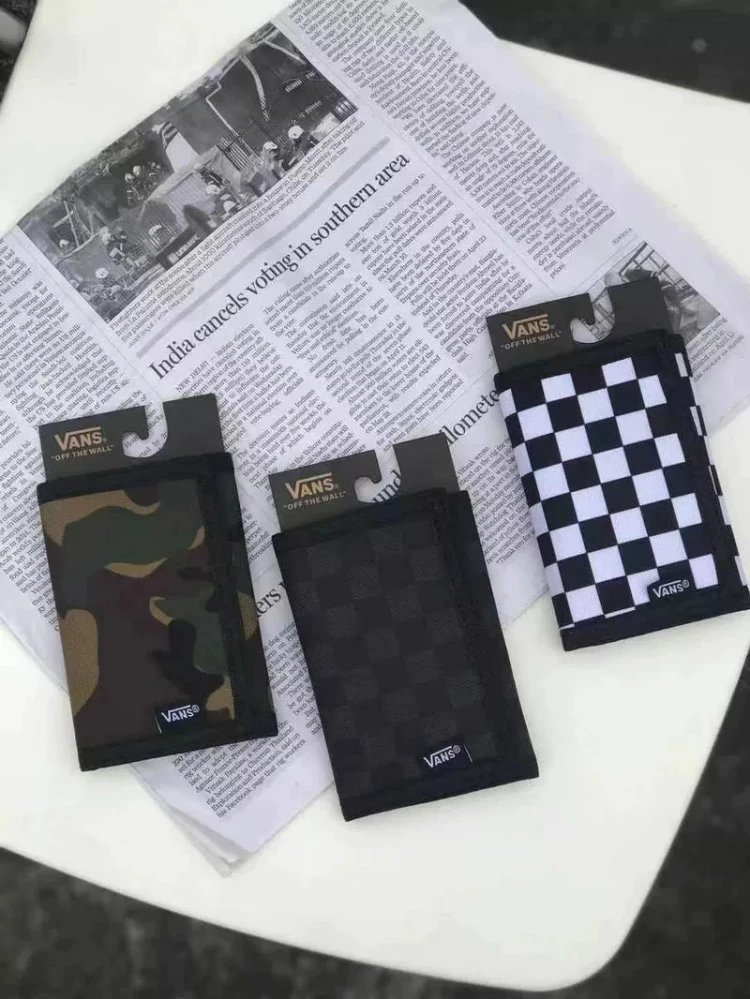 Vans Checkerboard & Camo Wallets - 004805