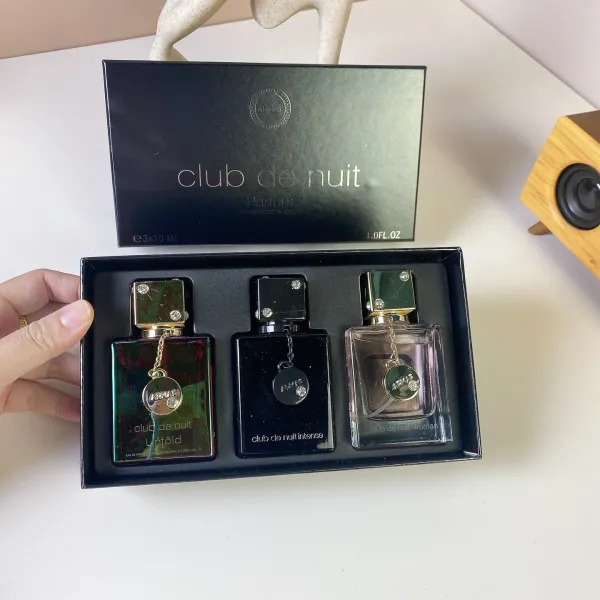 Design Armaf Club De Nuit Parfum Gift Set Unfold, Intense, and Original Eau de Parfum Perfume - 2