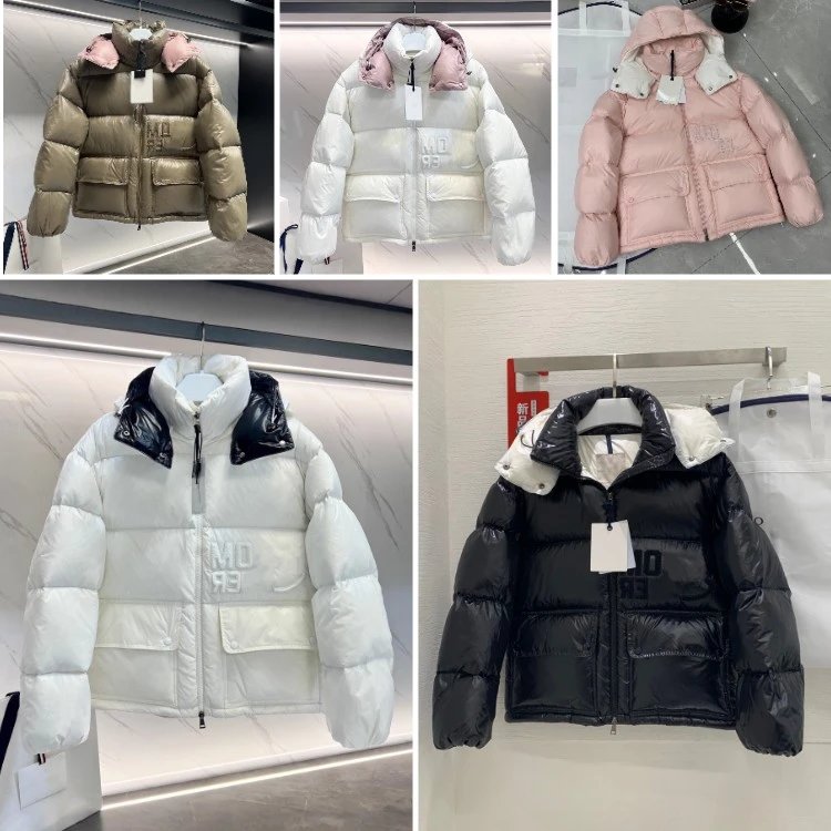 Moncler Oro Logo Puffer Jacket