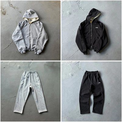 Corteiz Zip-Up Hoodie and Jogger Set [4 styles]