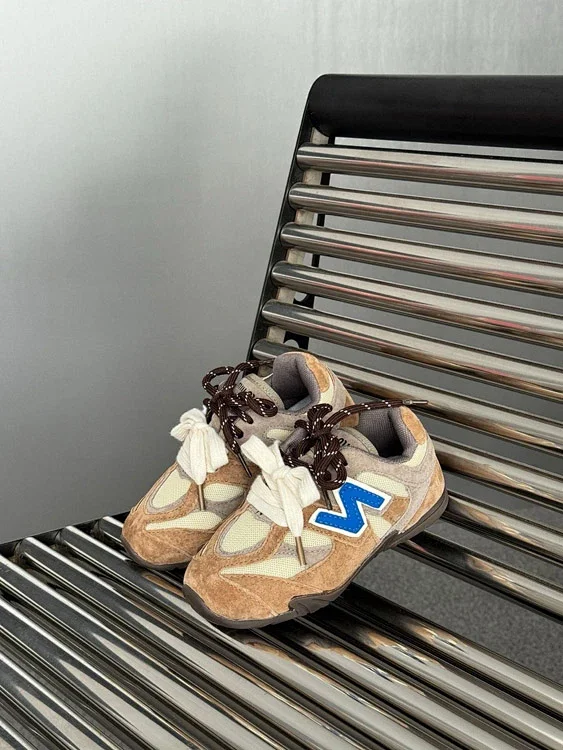 New Balance Sneakers Suede and Mesh Lace-Up product detail image 7
