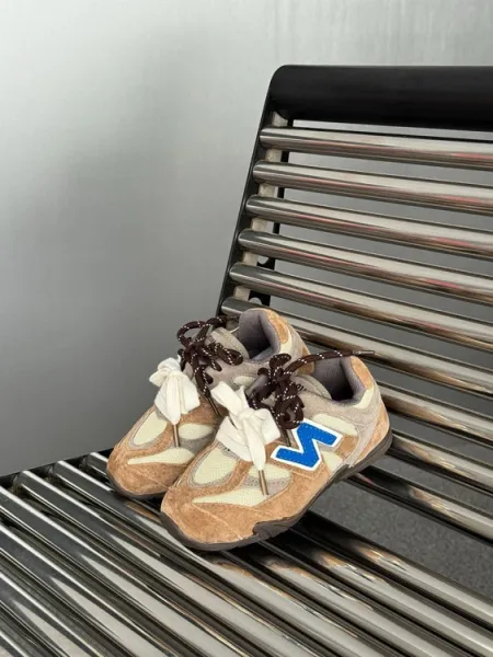 New Balance 990v6 Beige Brown Sneakers - 8
