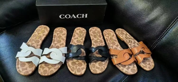 Coach Signature Slide Sandals - 004113