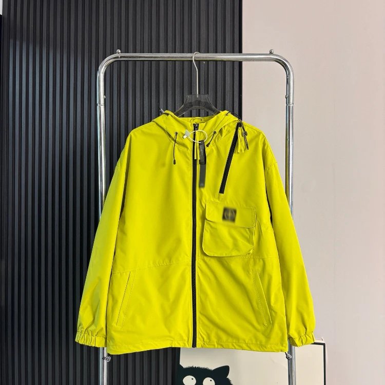 Unbranded Jackets Hooded zip utility jacket with chest flap pocket — SKU-01-16 green