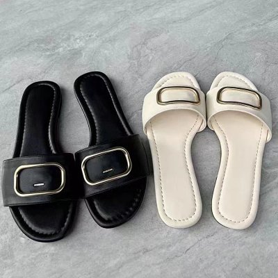 MAYA Buckle Slide Sandals [8 styles]