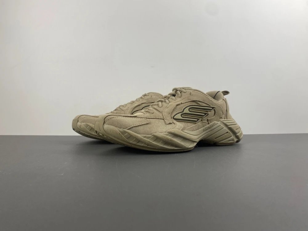 Balenciaga Sneakers Chunky Lace-Up — Khaki
