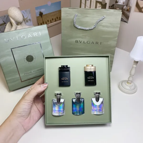 Bvlgari Pour Homme Mini Perfume Gift Set Green - 2