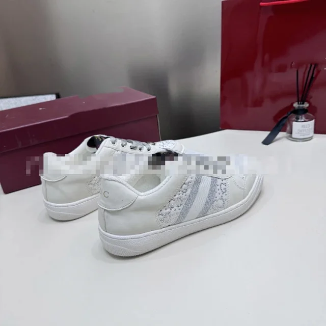 Unbranded Sneakers Rhinestone Low-Top Lace-Up product detail image 2