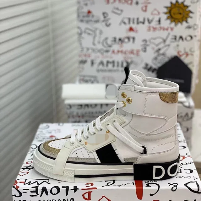 Unbranded Sneakers High-top lace-up with wraparound strap detail product detail image 4