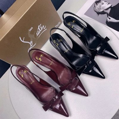 Christian Louboutin Follies Bow Slingback Pumps [2 styles]