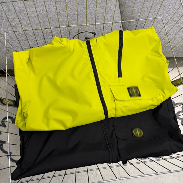 Unbranded Jackets Hooded zip utility jacket with chest flap pocket product detail image 4