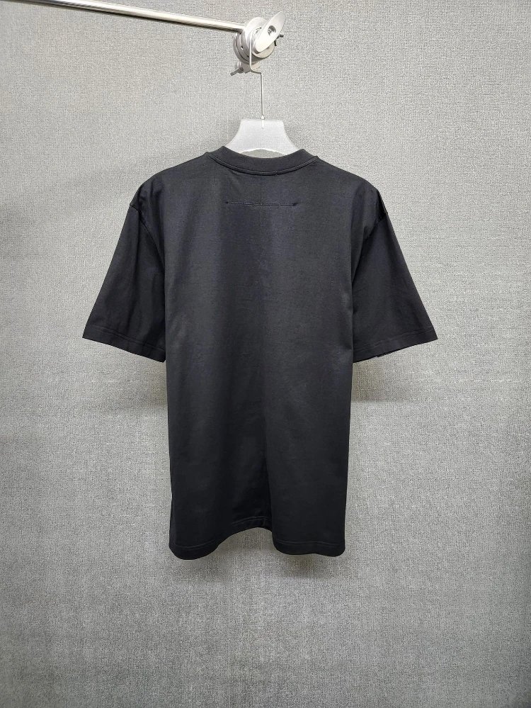 Balenciaga Rottweiler Print Black T-Shirt - 7
