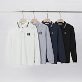 Stone Island Shadow Project Long-Sleeve Polo Shirt [8 styles]
