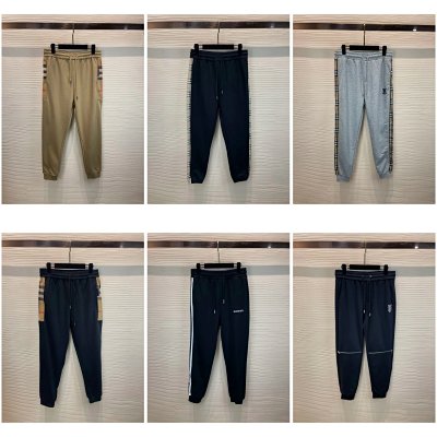 Burberry Check-Stripe Joggers [7 styles]