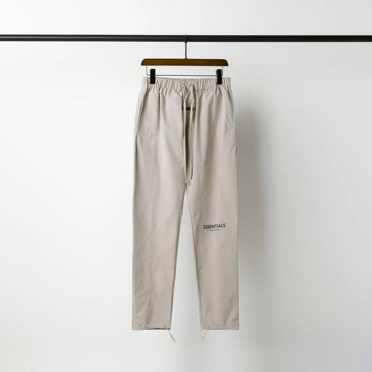 Fear of God Jackets ESSENTIALS 1977 Logo Coach Jacket — Apricot color