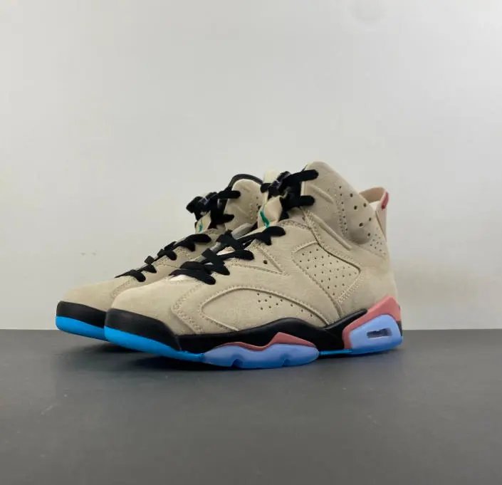 Beige, pink, black