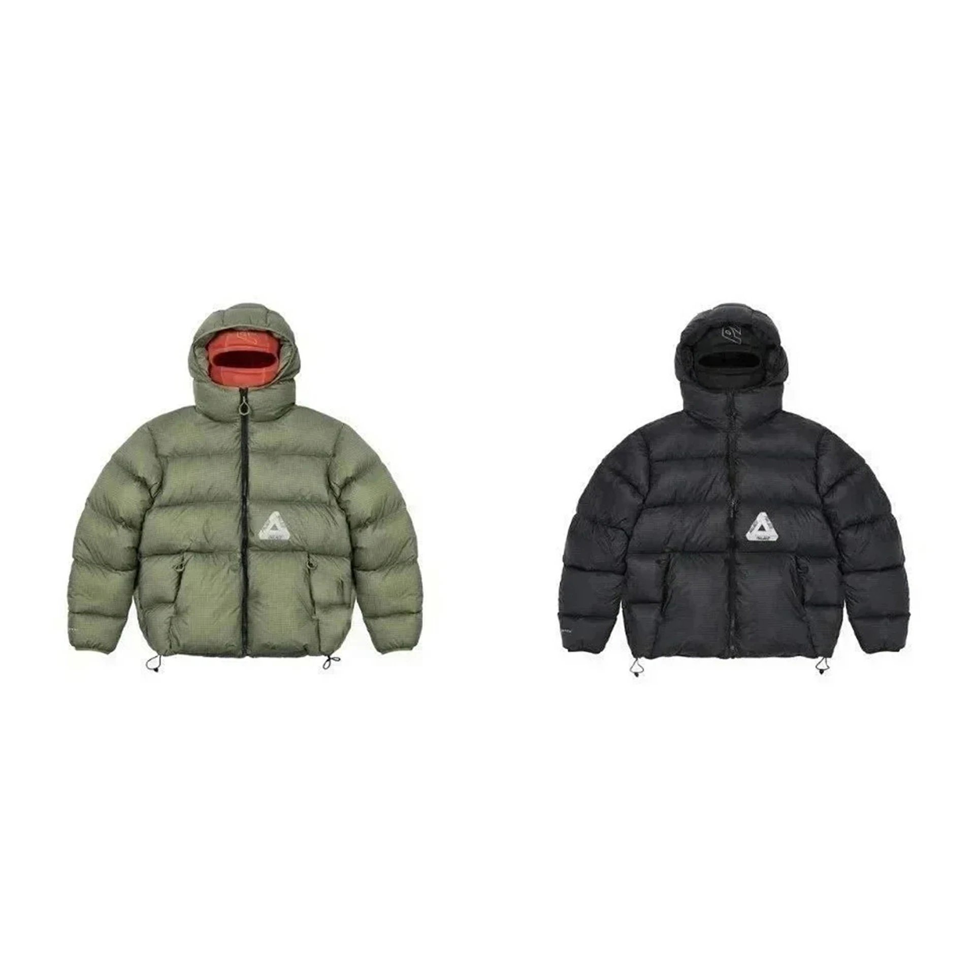 Triangle Logo Puffer Jacket Gr