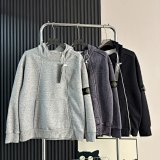 Stone Island Shadow Project Zip-Up Hooded Sweatshirts [3 styles]
