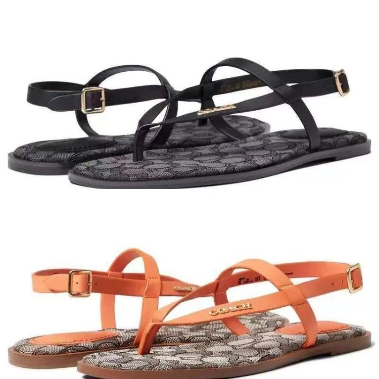 COACH Josie Leather Sandals - 007713