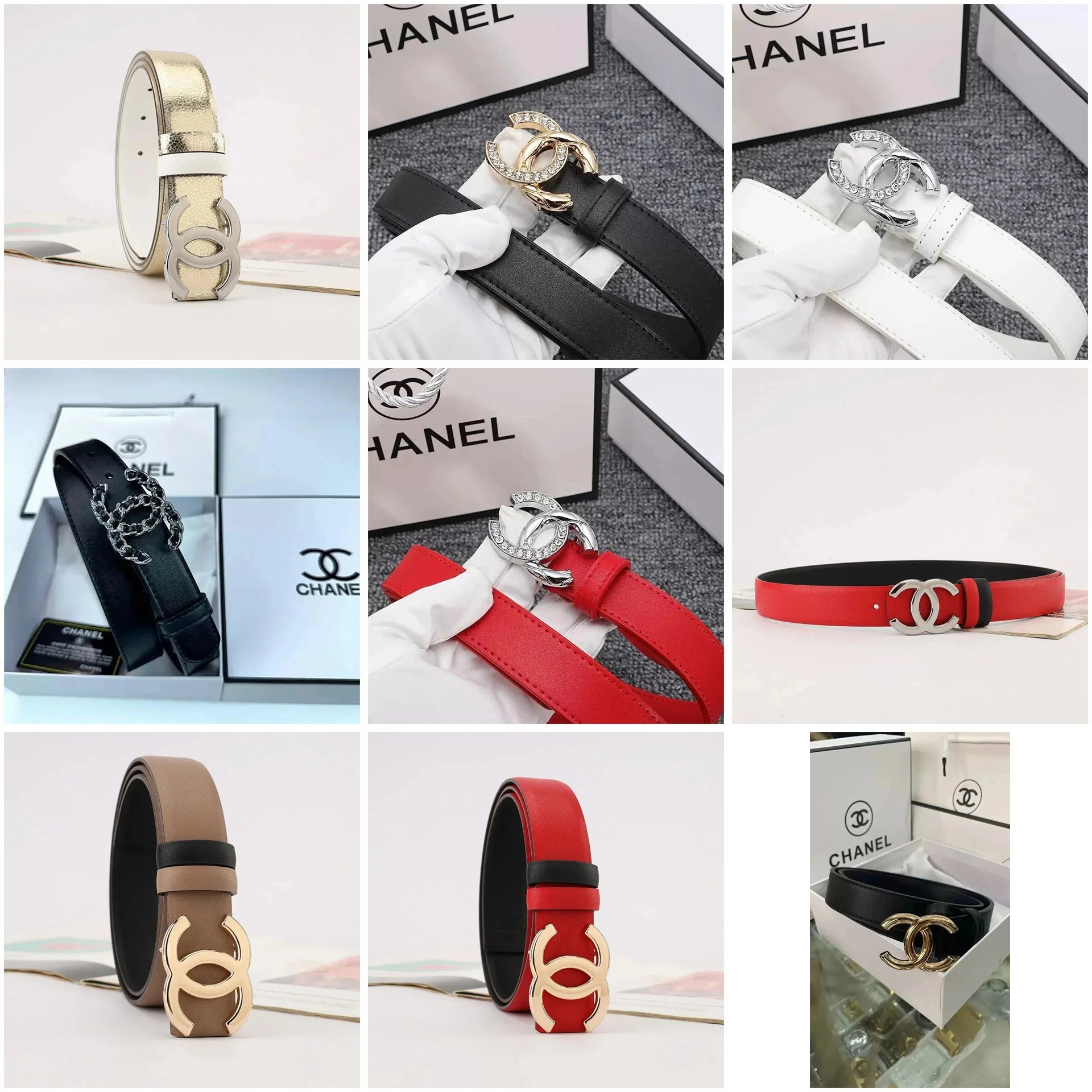 Chanel CC Logo Belt