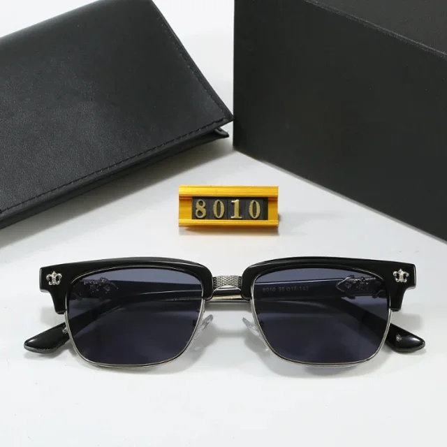 Unbranded Eyewear 8010 square metal-accent frames product detail image 5