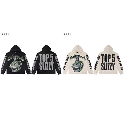 5538 Statue of Liberty Snake Graphic Hoodie [2 styles]