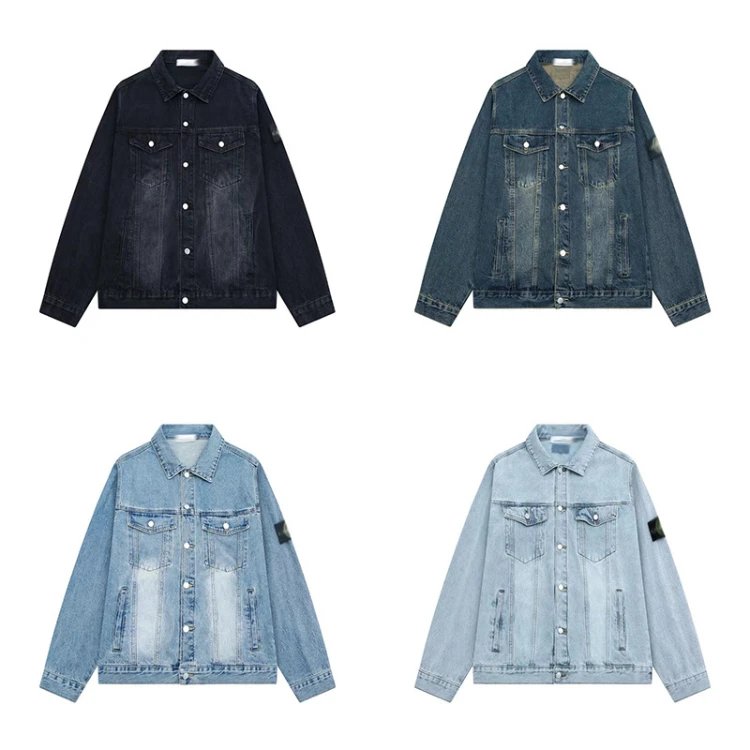 Stone Island Vintage Washed Denim Jacket - 005031