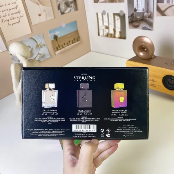 Design Armaf Club De Nuit Parfum Gift Set Unfold, Intense, and Original Eau de Parfum Perfume - 8