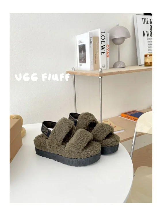 UGG Fliuff Olive Sho