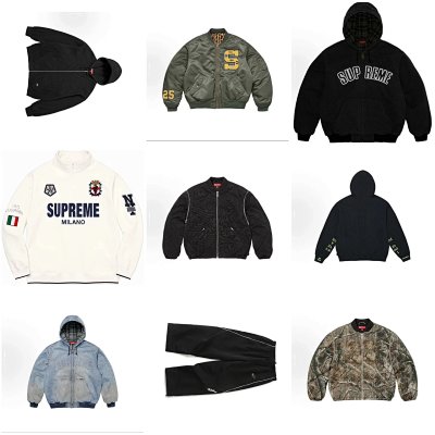 Supreme Assorted Jackets [21 styles]