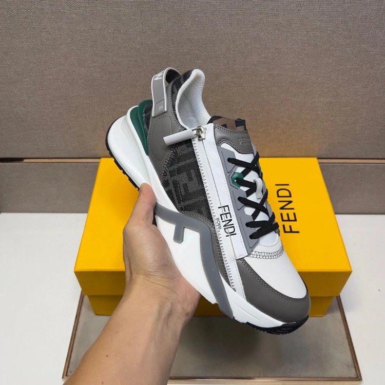 Fendi Sneakers Chunky zip-panel image 3