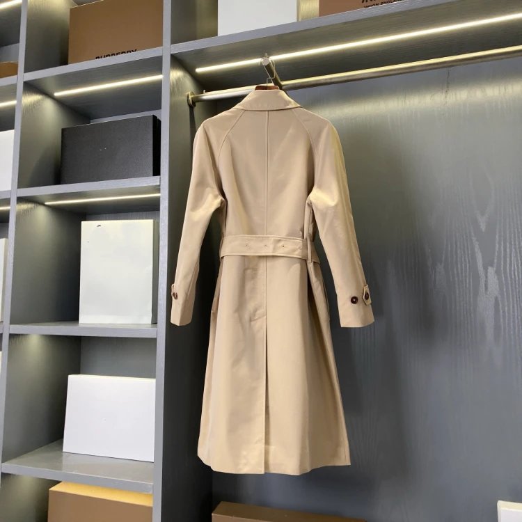 Unbranded Coats Mid-length belted trench coat image 2