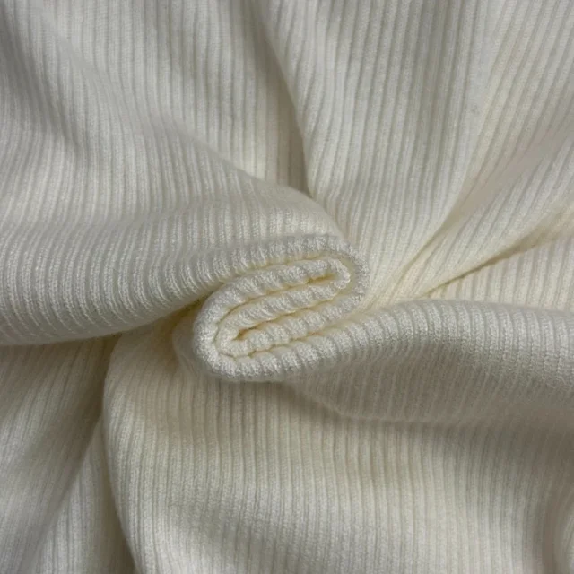 Prada Knitwear Ribbed crew-neck long-sleeve logo knit top product detail image 6